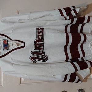 SP Stiched University of Massachusetts Hockey Jersey XL~A2